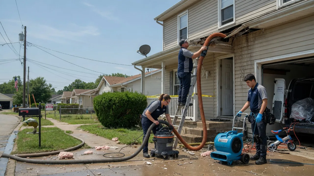 Water Damage Restoration in Mason City, IL near me